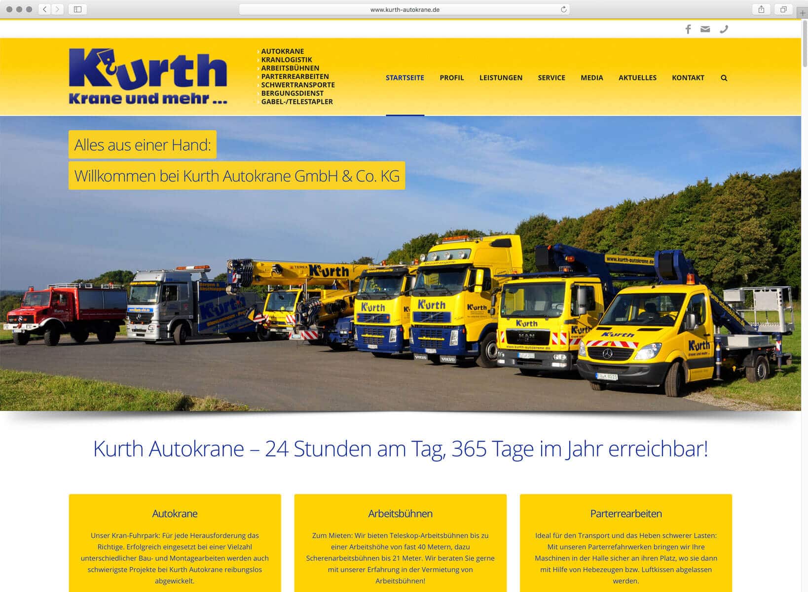 www.kurth-autokrane.de